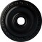 Ekena Millwork Jackson Ceiling Medallion (Fits Canopies up to 5 1/8"), 20"OD x 3 5/8"ID x 1"P, Jet Black CM20JABLF - alternate 1